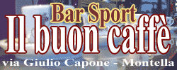 Il buon caff, le partite a carte e tutto il campionato dal Bar Sport.