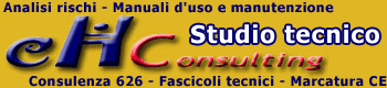 Studio tecnico realizzazione manualistica e analisi rischi.